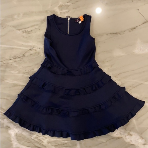Adorable navy dress. - Picture 2 of 3